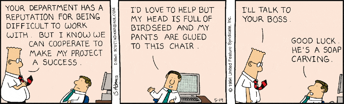 Dilbert Cartoon